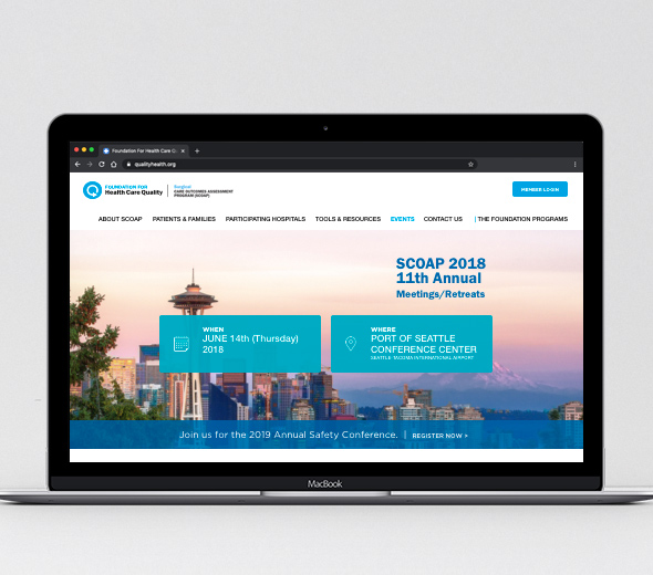 Foundation for Healthcare Quality Tom Hock Design