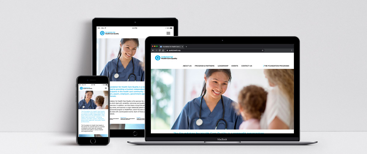 Foundation for Healthcare Quality Tom Hock Design